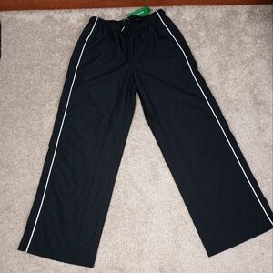 Black & White Track Sweatpants!